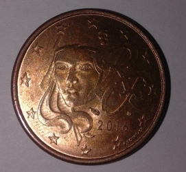5 Euro Cent 2016