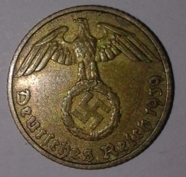 Image #1 of 5 Reichspfennig 1939 E