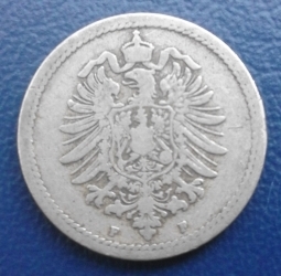 Image #2 of 5 Pfennig 1874 F