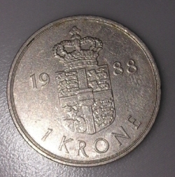 1 Krone 1988