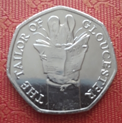 Image #2 of 50 Pence 2018 - The Tailor of Gloucester