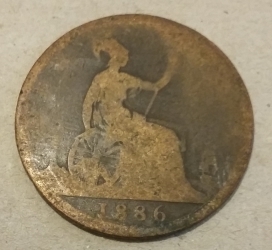 Image #2 of Penny 1886