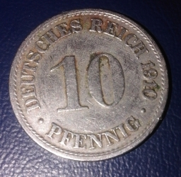 Image #2 of 10 Pfennig 1910 A