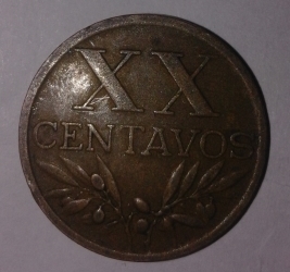 Image #2 of 20 Centavos 1951