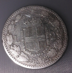 Image #2 of 2 Lire 1881 R
