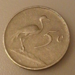 Image #2 of 5 Cents 1967 - South  Africa