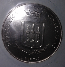 Image #2 of 100 Lire 1983 R - Nuclear War Threat