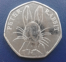 Image #1 of 50 Pence 2016 - Peter Rabbit