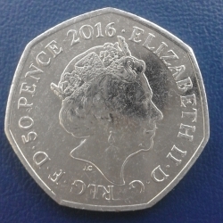50 Pence 2016 - Peter Rabbit