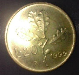 20 Lire 1999 R
