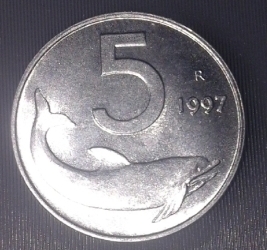 5 Lire 1997 R