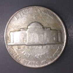 Image #2 of Jefferson Nickel 1945 P