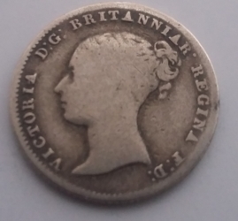 Fourpence 1854