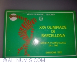 500 Lire 1992 - Olimpiade  de Barcellona