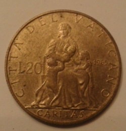 Image #2 of 20 Lire 1965 (III)