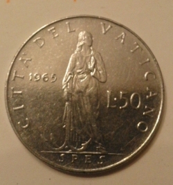 Image #2 of 50 Lire 1965 (III)
