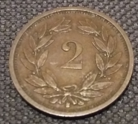 2 Rappen 1920
