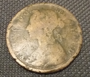 Image #1 of Half Penny 1885