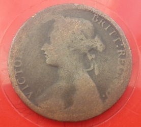 Image #1 of Halfpenny 1875 H