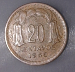 Image #1 of 20 Centavos 1950
