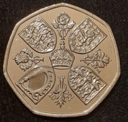 Image #2 of 50 Pence 2022 - Charles al III-lea - Life and legacy of the Queen