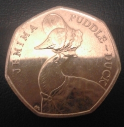 50 Pence 2016 - Jemima Puddle-Duck