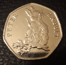 Image #2 of 50 Pence 2018 - Peter Rabbit