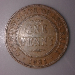 Image #1 of 1 Penny 1931