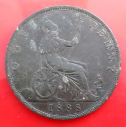Image #2 of Penny 1888
