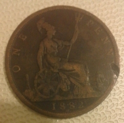 Penny 1882 (H)