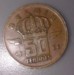 50 Centimes 1966 (België)