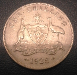 Image #2 of 1 Shilling 1928
