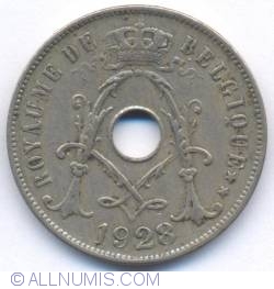 Image #2 of 25 Centimes 1928 (French)