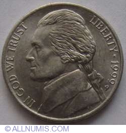 Image #2 of Jefferson Nickel 1999 P