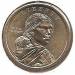 1 : Sacagawea Dollar 2009 P - Agricultura celor 3 surori - Indianca plantand