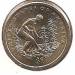 2 : Sacagawea Dollar 2009 P - Agricultura celor 3 surori - Indianca plantand
