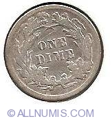Image #2 of Seated Liberty Dime 1890