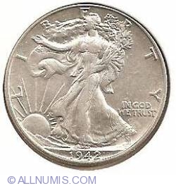 Image #1 of Half Dollar 1942