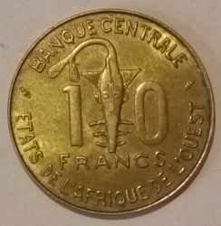 10 Franci 1980
