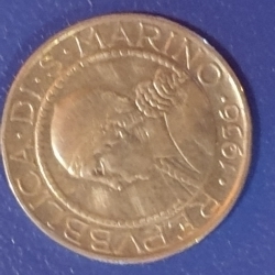 5 Lire 1936 R