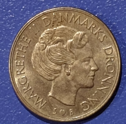 1 coroana 1973 - Varianta mai subtire