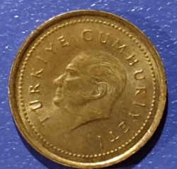 Image #2 of 5000 Lira 1995 - Cifrele milesimului mai mari 3.0 mm