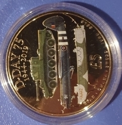 5 Pounds 2019 - 75th anniversary of D-day