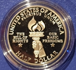 Half Dollar 1993 S - The Bill of Rights