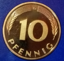 10 Pfennig 1997 G
