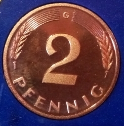 2 Pfennig 1997 G