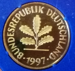 Image #2 of 5 Pfennig 1997 G