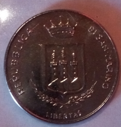 Image #2 of 50 Lire 1983 R - Nuclear war threat