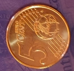 Image #1 of 5 Euro Cent 2020