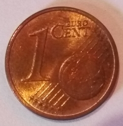 Image #1 of 1 Euro Cent 2015